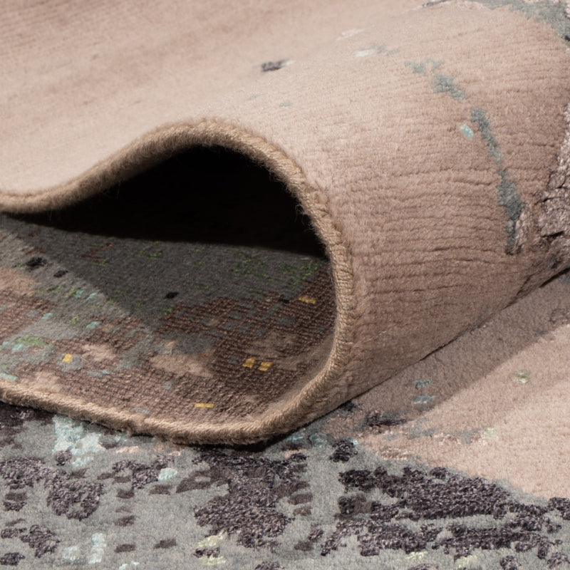 Designermatta - 251 x 176 cm - flerfärgad