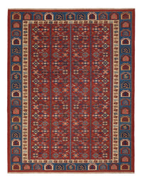 Kelim Carpet - orientalisk matta - Soumak - 228 x 175 cm - rost