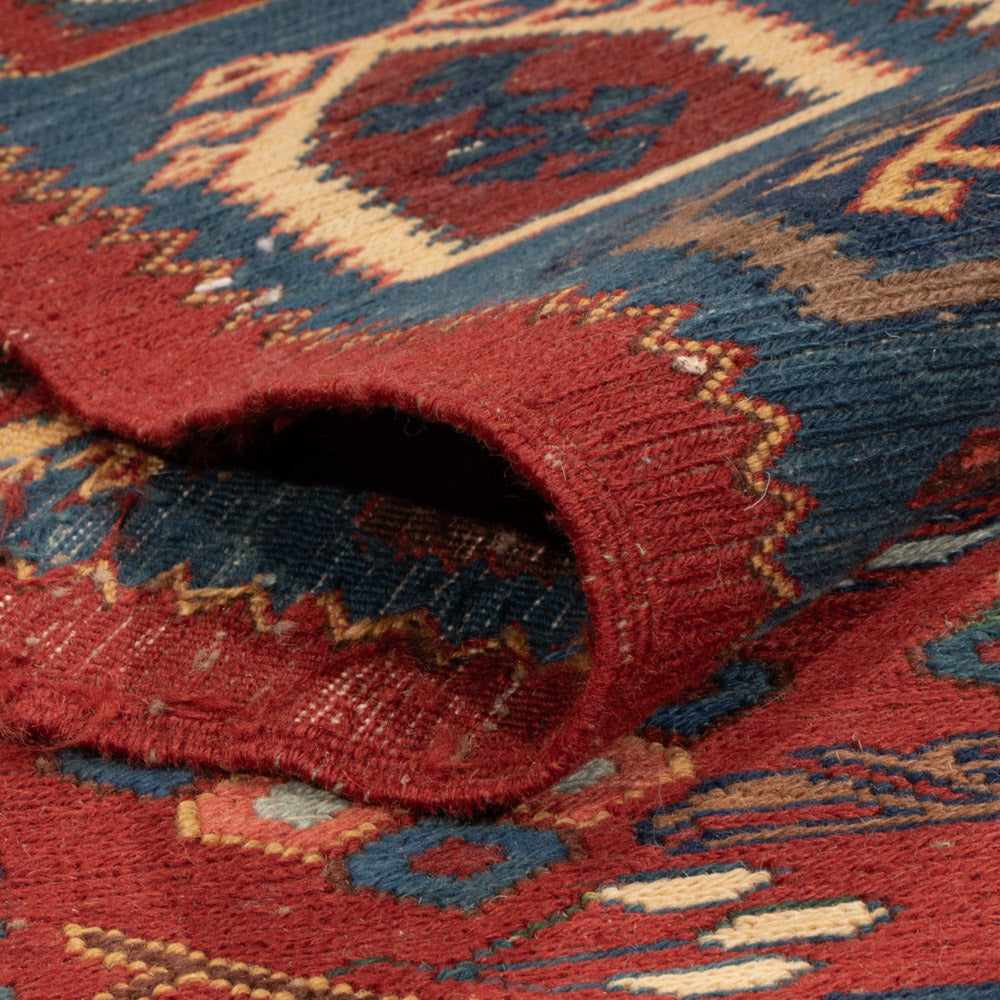 Kelim Carpet - orientalisk matta - Soumak - 228 x 175 cm - rost