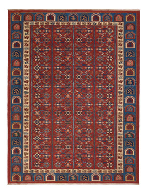 Kelim Carpet - orientalisk matta - Soumak - 229 x 175 cm - rost
