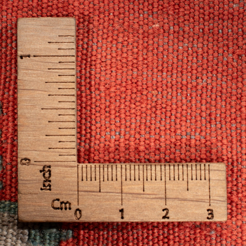 Kelim Carpet - orientalisk matta - Kungliga - 253 x 177 cm - röd