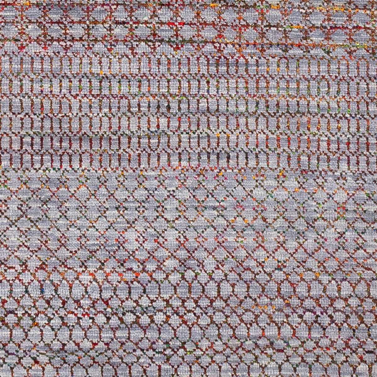 Designermatta - 297 x 250 cm - mörkblå