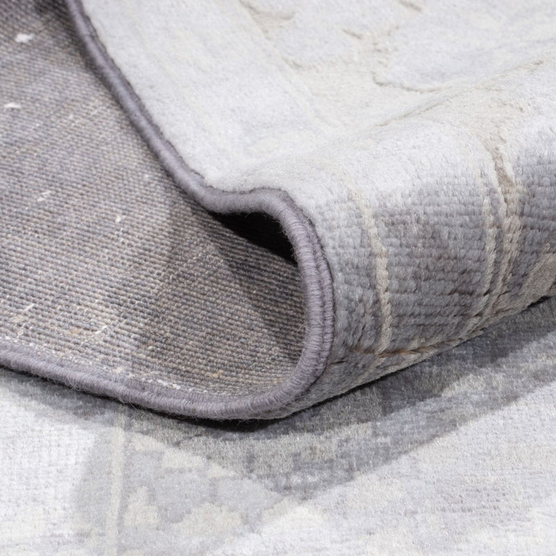 Designermatta - 295 x 246 cm - silver