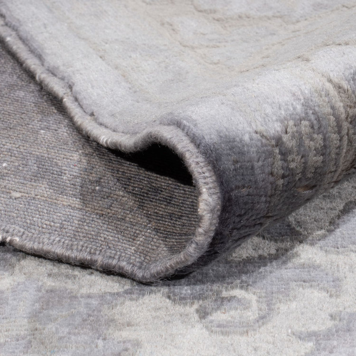 Designermatta - 294 x 246 cm - silver