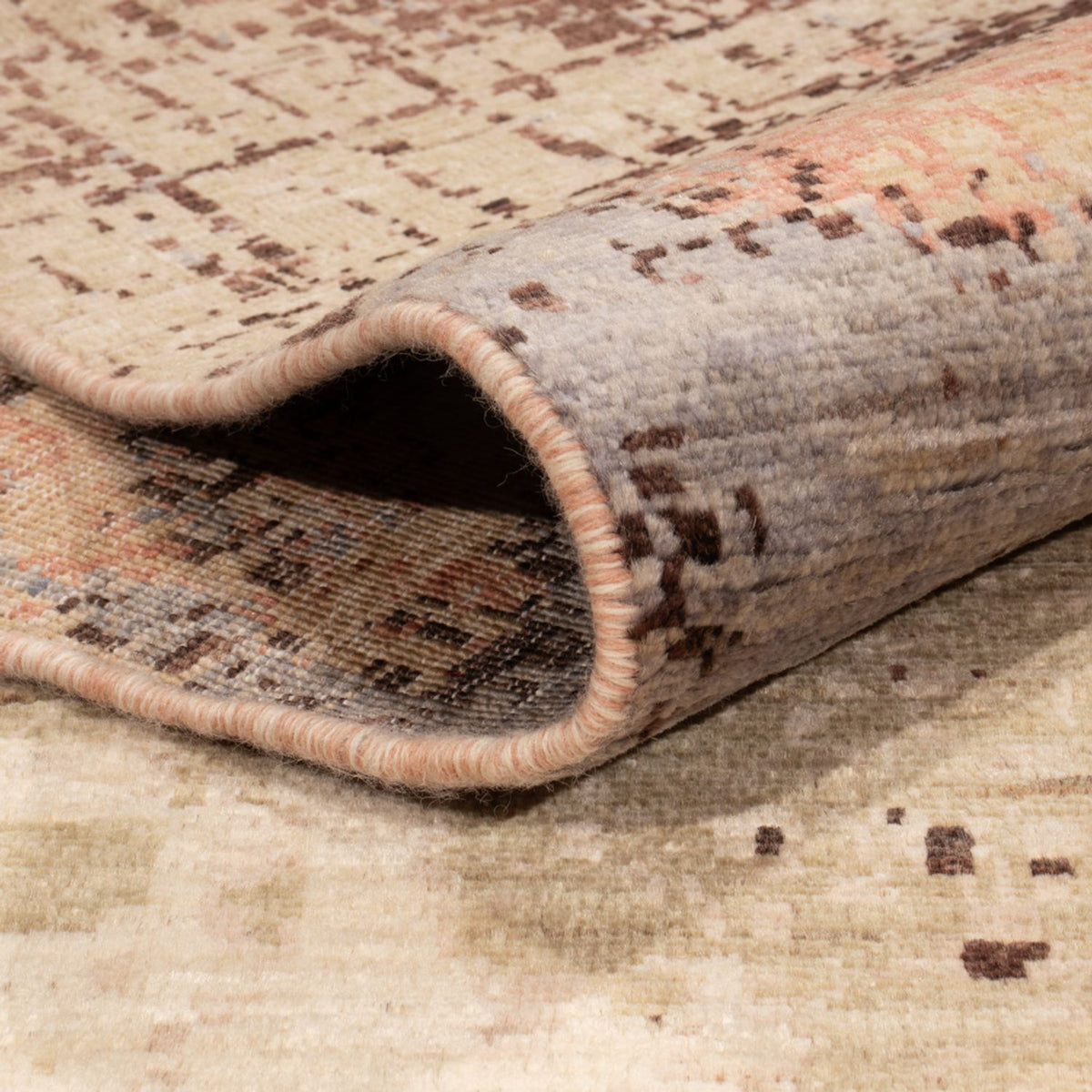 Designermatta - 295 x 203 cm - flerfärgad