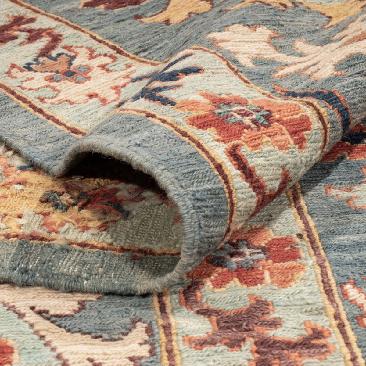 Kelim Carpet - orientalisk matta - Soumak - 310 x 244 cm - flerfärgad