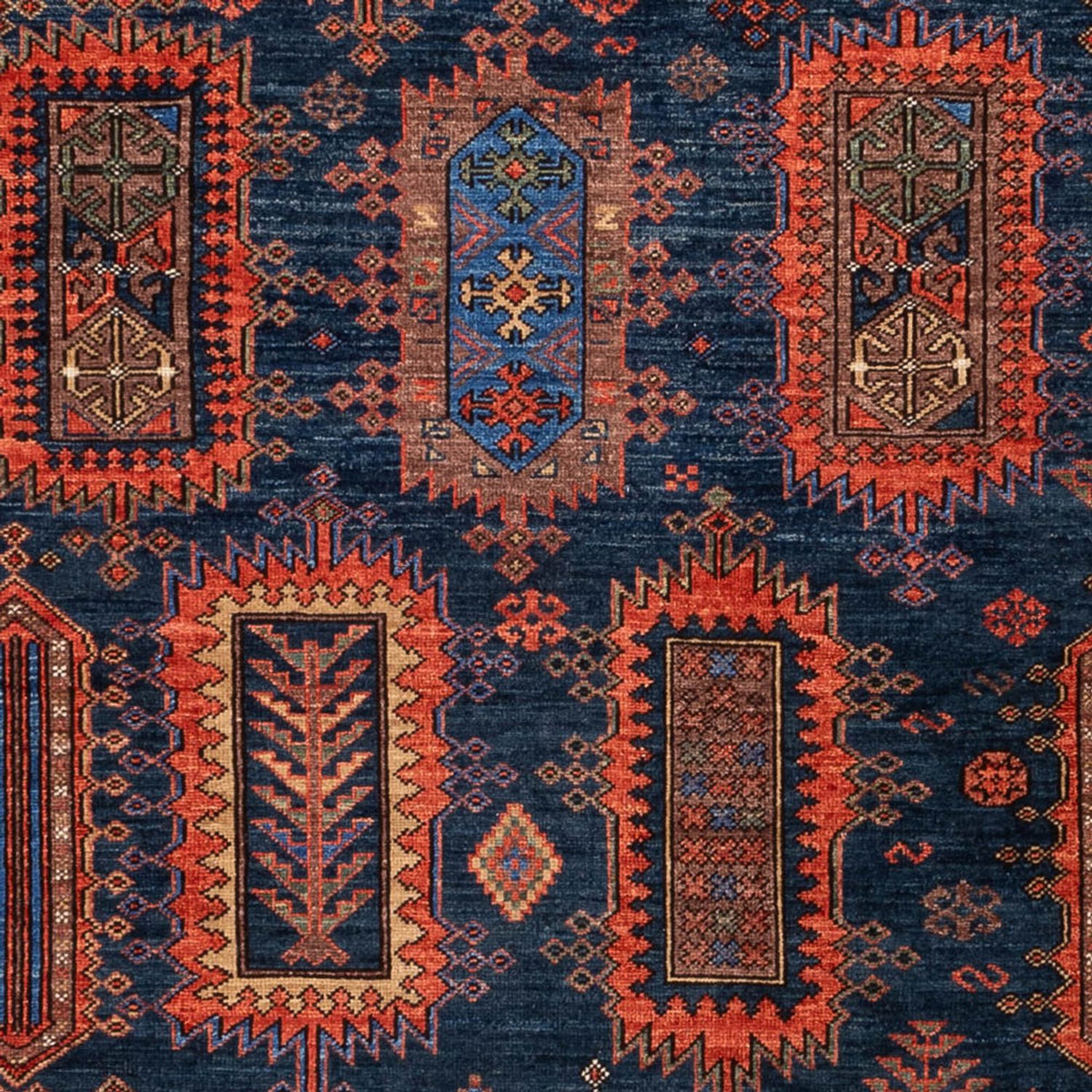 Ziegler Carpet - Kazak - 283 x 184 cm - mörkblå