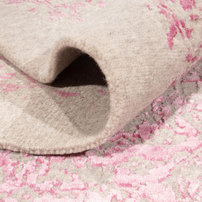 Designermatta - 293 x 256 cm - rosa