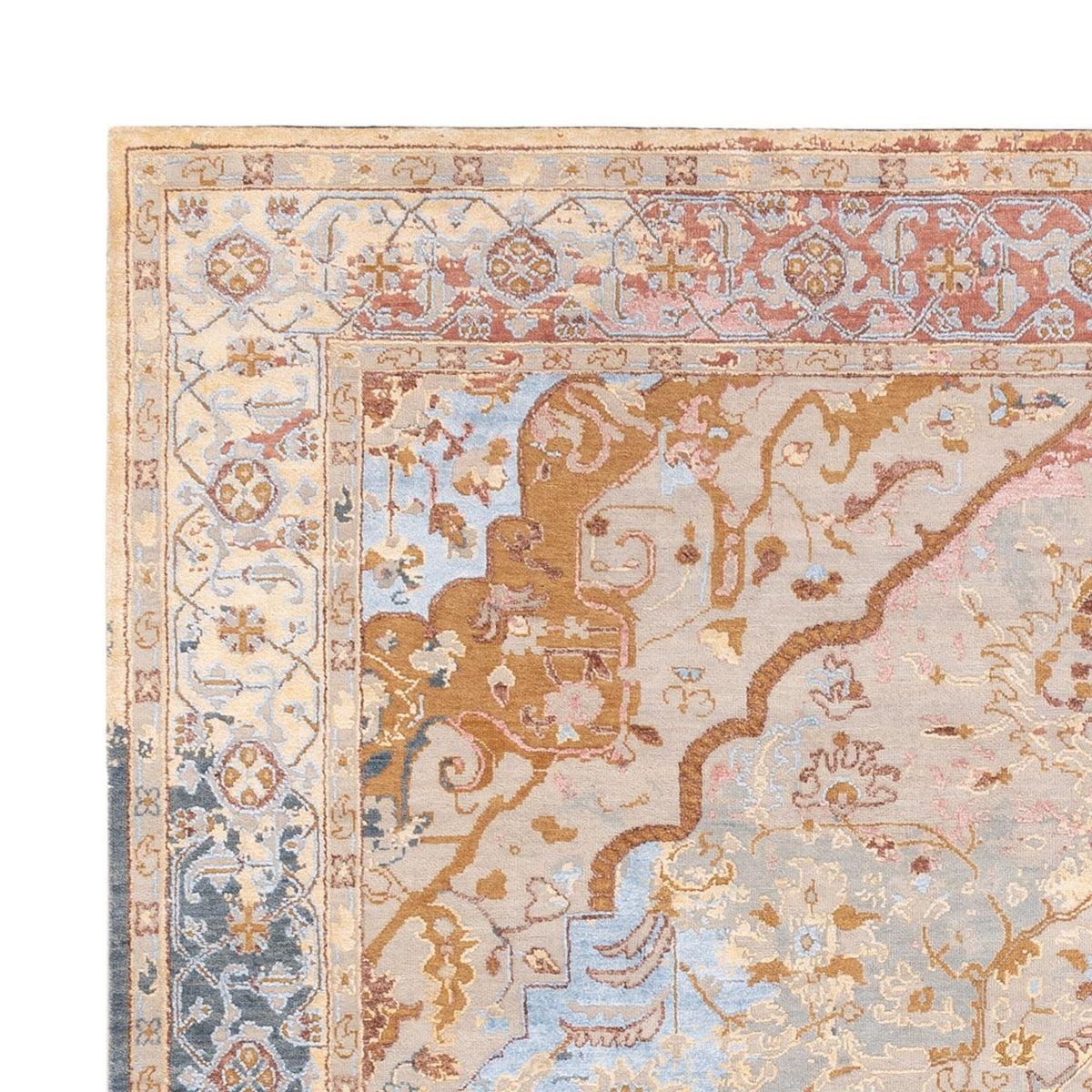 Designermatta - 307 x 244 cm - flerfärgad