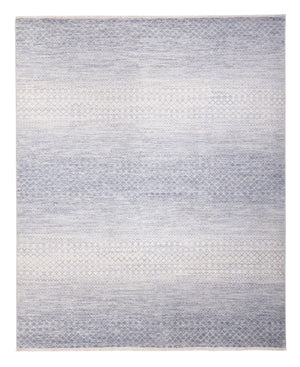 Designermatta - 304 x 244 cm - ljusblå