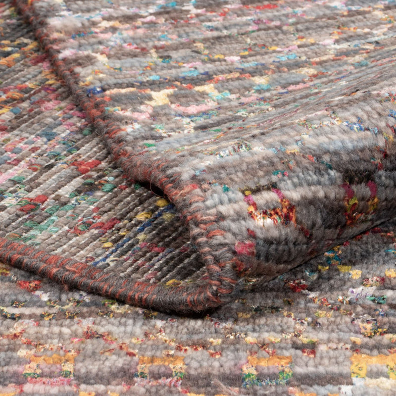 Designermatta - 304 x 249 cm - mörkblå