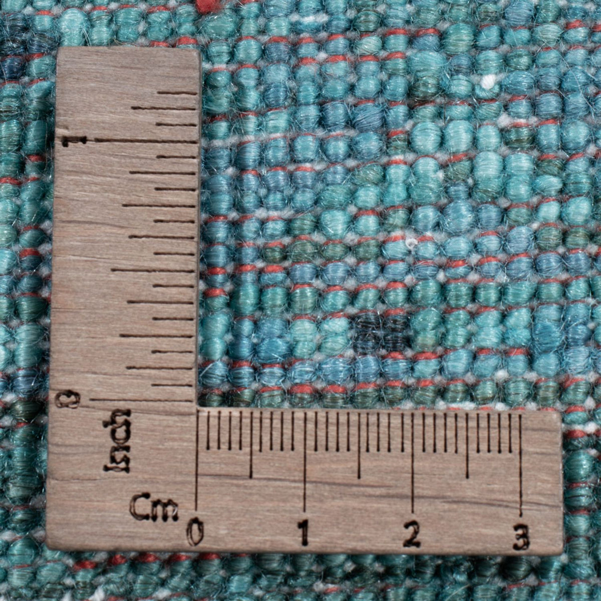 Designermatta - 288 x 240 cm - turkos