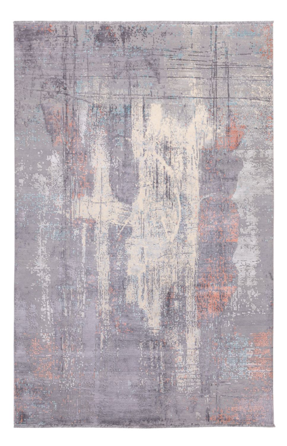 Designermatta - 308 x 203 cm - flerfärgad