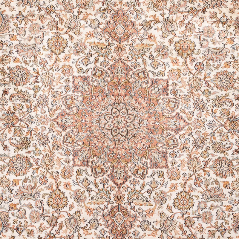 Sidenmatta - Kashmir Silk - 314 x 219 cm - beige
