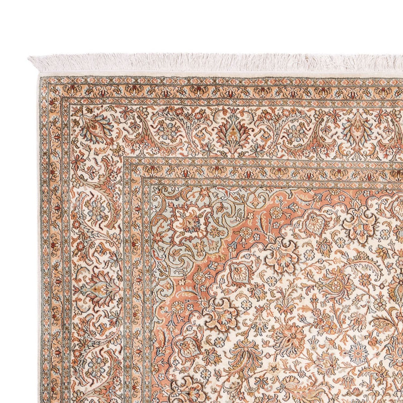 Sidenmatta - Kashmir Silk - 314 x 219 cm - beige