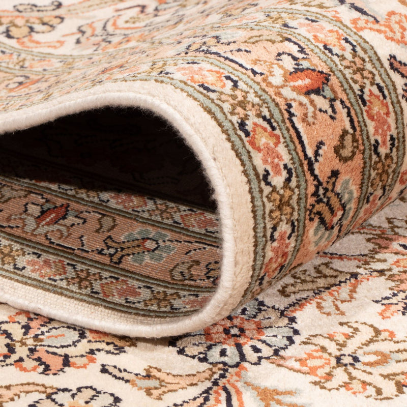 Sidenmatta - Kashmir Silk - 314 x 219 cm - beige