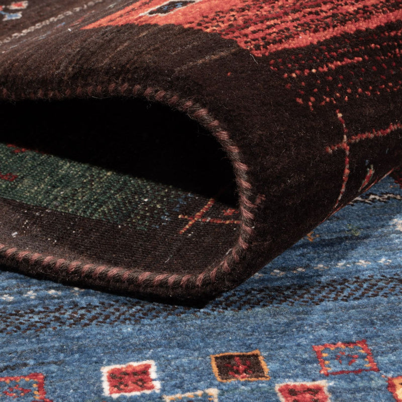 Gabbeh-mattan - Loribaft Indus - 304 x 257 cm - flerfärgad