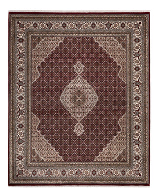 Orientaliska mattor - Tabriz - 256 x 205 cm - mörk beige