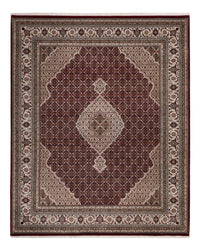 Orientaliska mattor - Tabriz - 256 x 205 cm - mörk beige