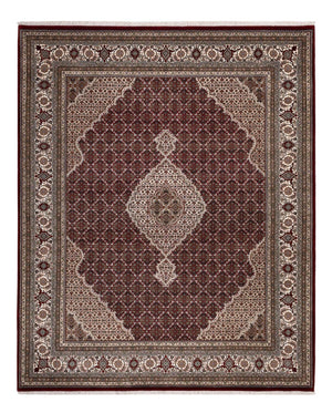 Orientaliska mattor - Tabriz - 256 x 205 cm - mörk beige