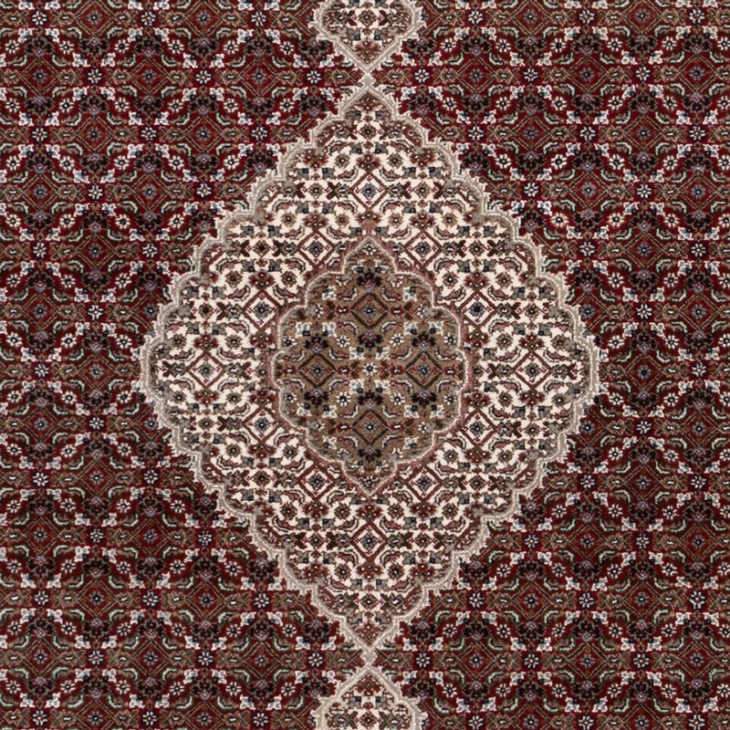 Orientaliska mattor - Tabriz - 256 x 205 cm - mörk beige