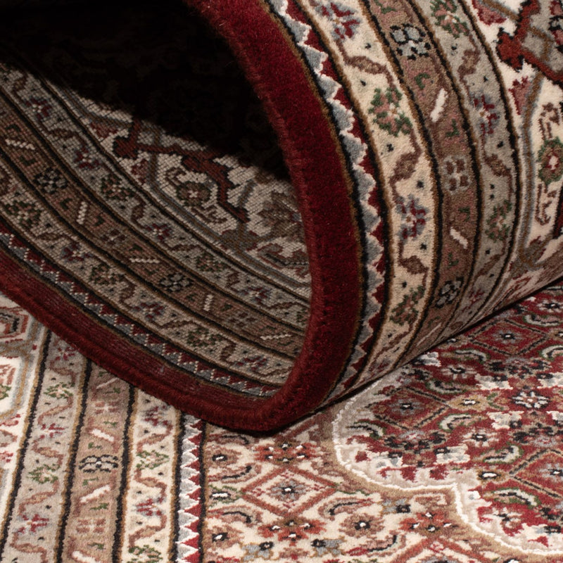 Orientaliska mattor - Tabriz - 256 x 205 cm - mörk beige