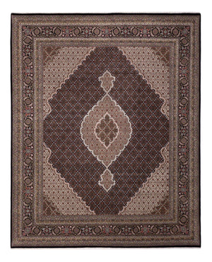 Orientaliska mattor - Tabriz - 305 x 250 cm - mörk beige