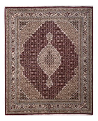 Orientaliska mattor - Tabriz - 306 x 248 cm - mörk beige