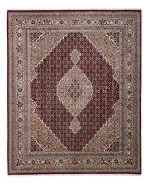 Orientaliska mattor - Tabriz - 306 x 248 cm - mörk beige