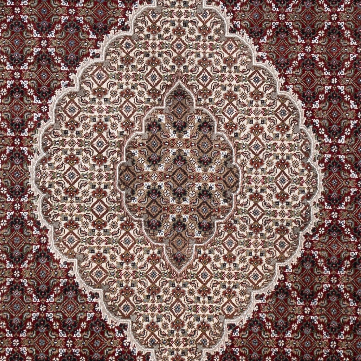 Orientaliska mattor - Tabriz - 306 x 248 cm - mörk beige