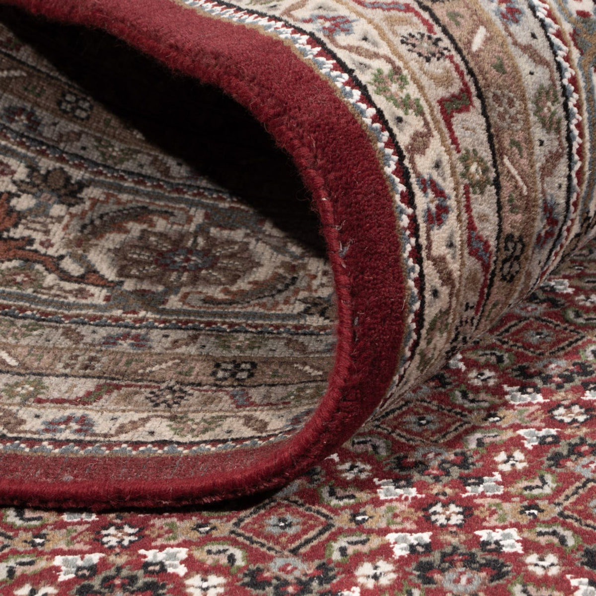 Orientaliska mattor - Tabriz - 306 x 248 cm - mörk beige