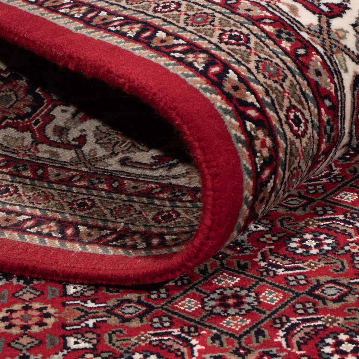 Orientaliska mattor - Bijar - Indus - 298 x 200 cm - mörk kamel