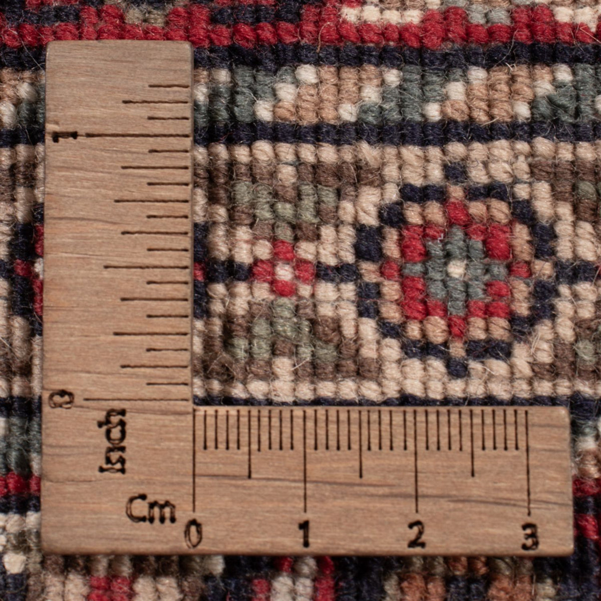 Orientaliska mattor - Bijar - Indus - 298 x 200 cm - mörk kamel