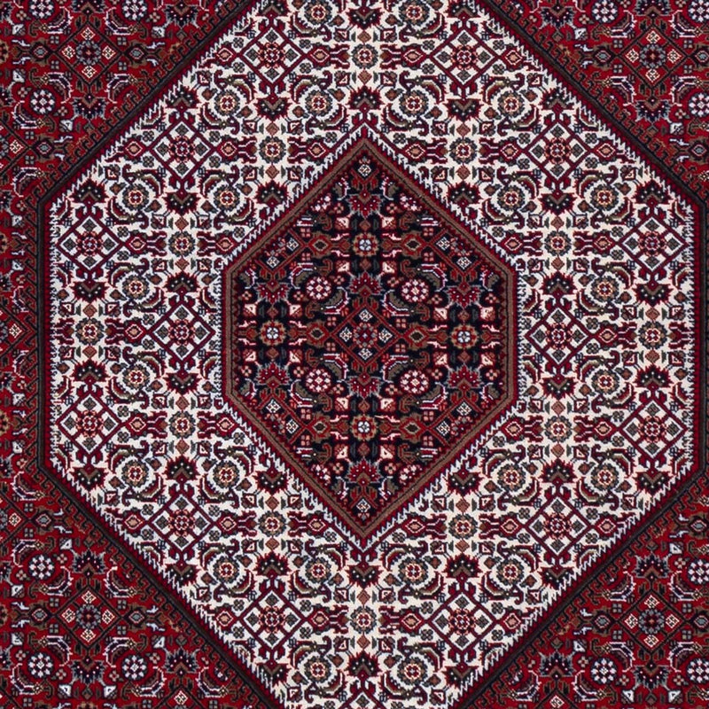 Orientaliska mattor - Bijar - Indus - 305 x 251 cm - mörkröd
