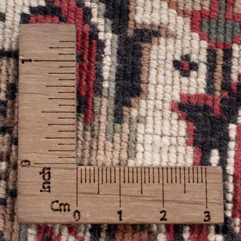 Orientaliska mattor - Bijar - Indus - 305 x 251 cm - mörkröd