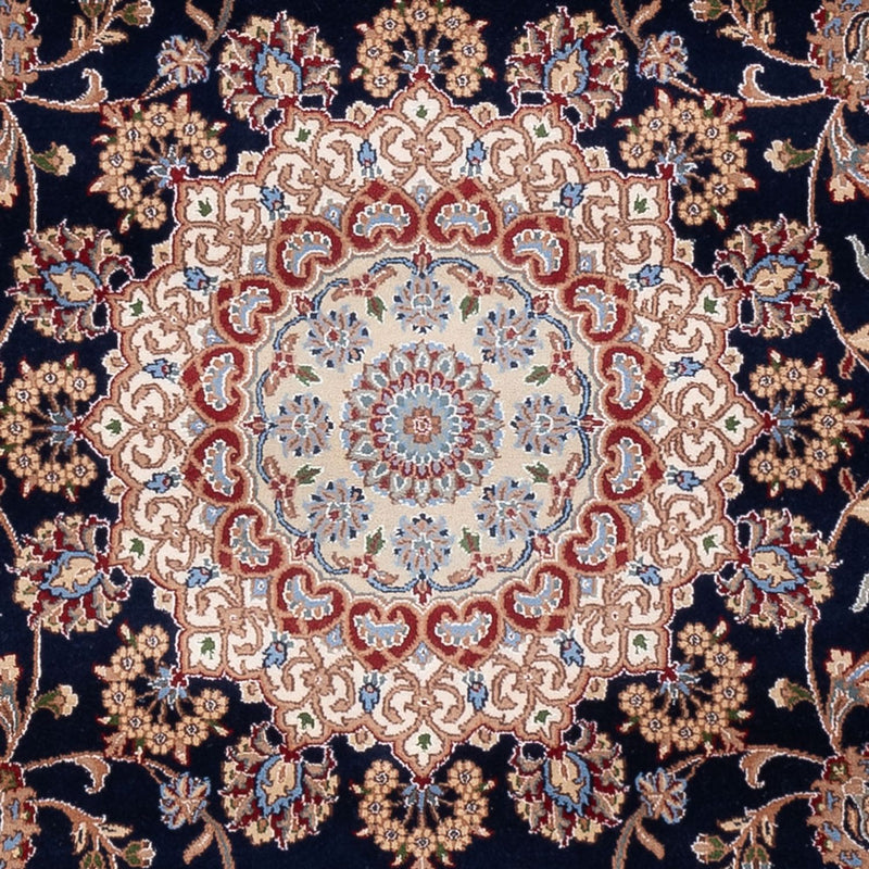 Orientalisk matta - Nain - Indus - 309 x 251 cm - mörkblå
