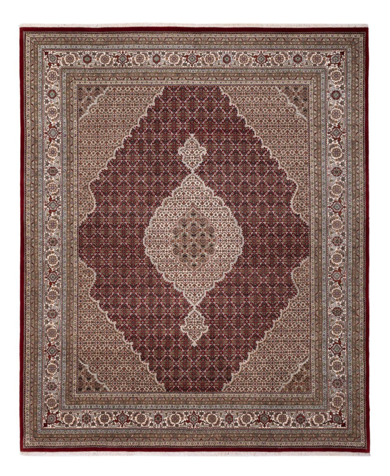 Orientaliska mattor - Tabriz - 303 x 253 cm - mörk beige