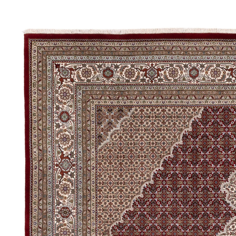 Orientaliska mattor - Tabriz - 303 x 253 cm - mörk beige