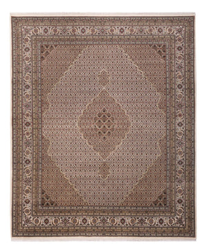 Orientaliska mattor - Tabriz - 304 x 249 cm - mörk beige