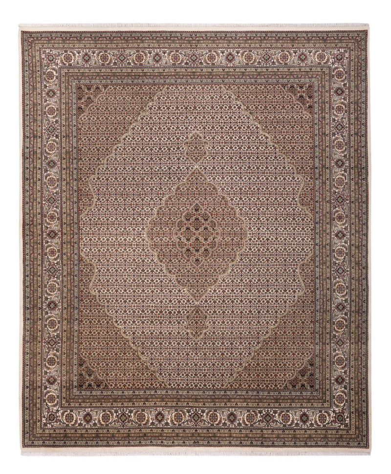 Orientaliska mattor - Tabriz - 304 x 249 cm - mörk beige
