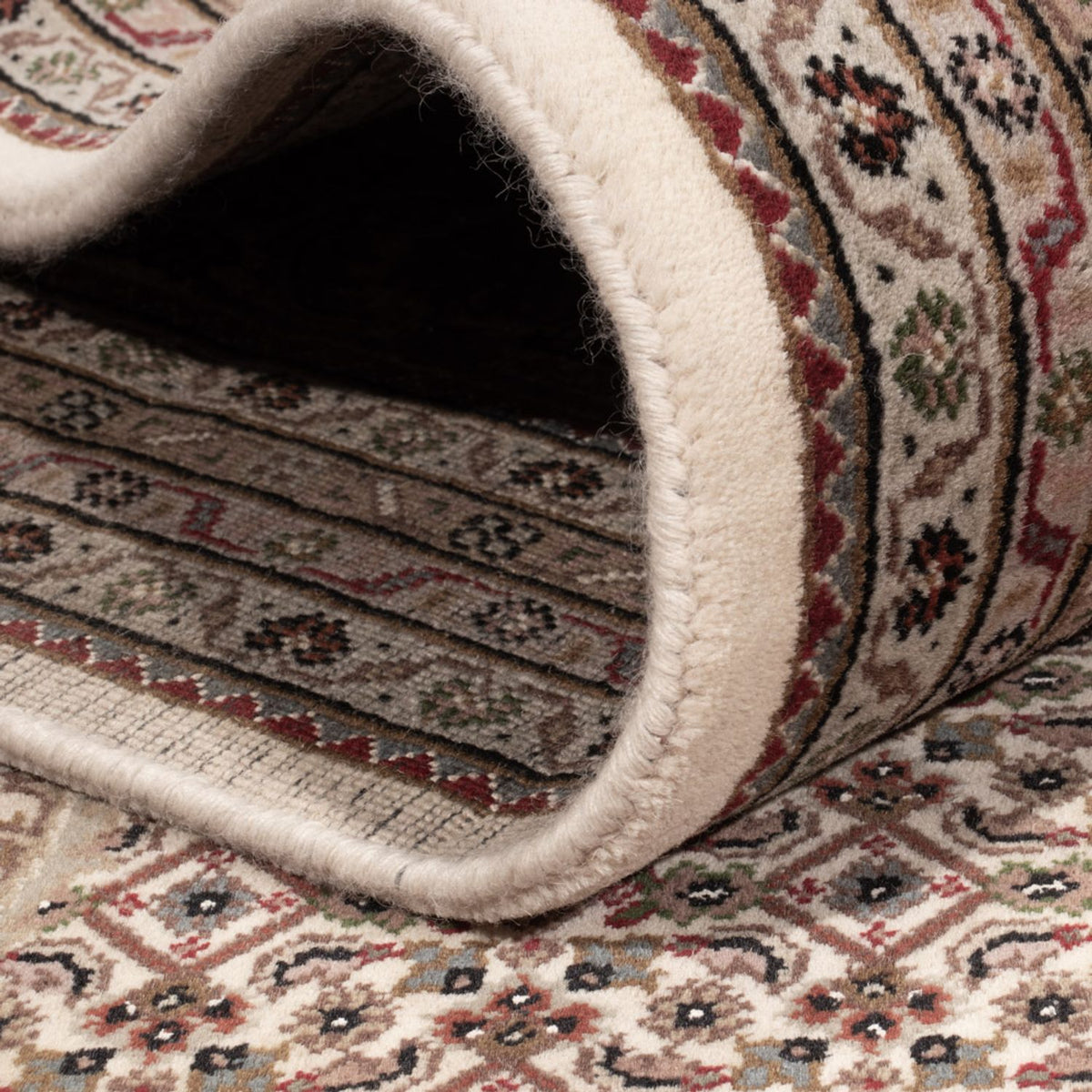 Orientaliska mattor - Tabriz - 304 x 249 cm - mörk beige