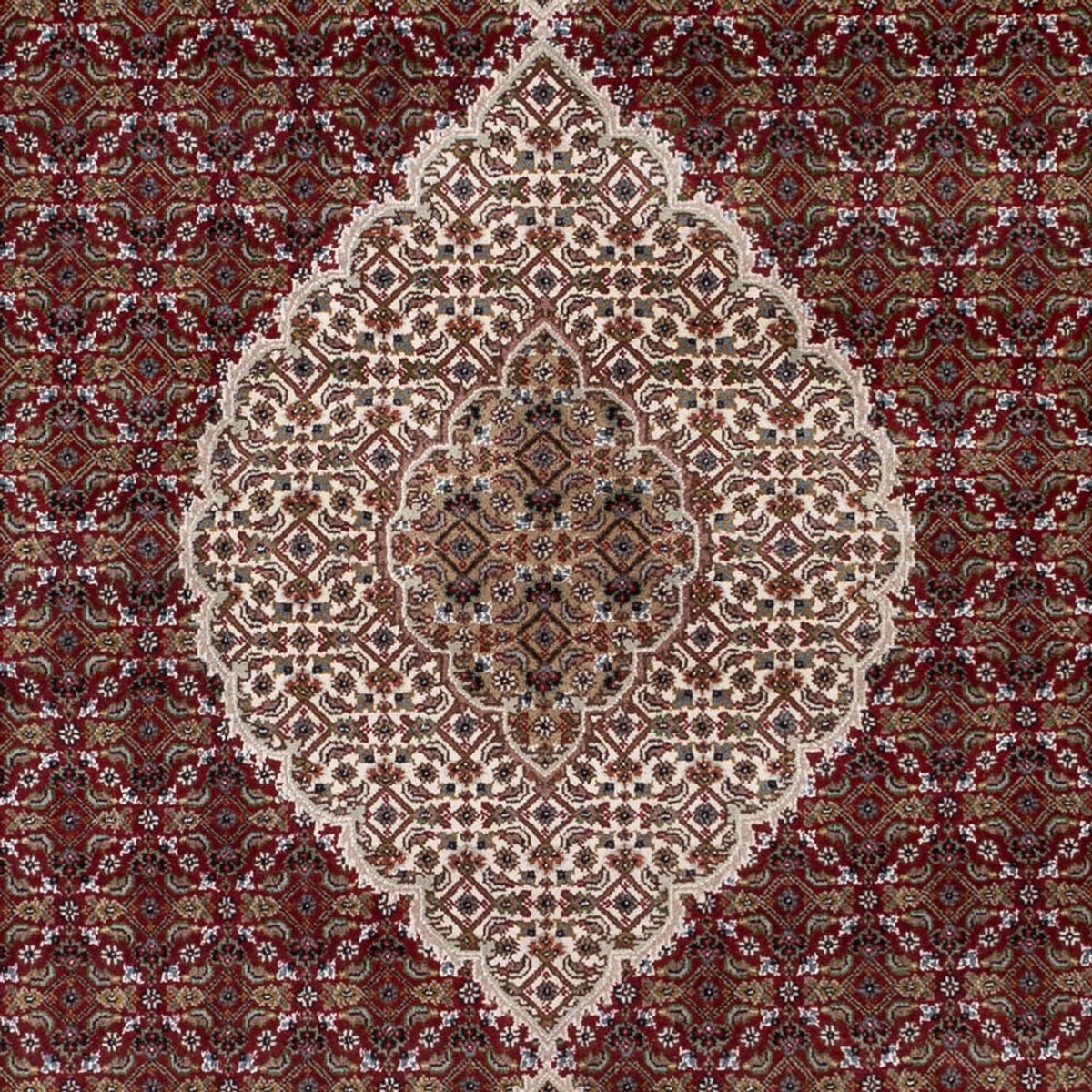 Orientaliska mattor - Tabriz - 275 x 185 cm - mörk beige