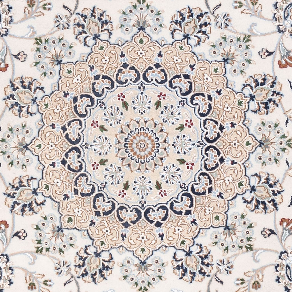 Orientalisk matta - Nain - Indus - 303 x 241 cm - vit