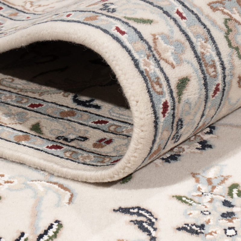 Orientalisk matta - Nain - Indus - 303 x 241 cm - vit