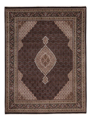 Orientaliska mattor - Tabriz - 259 x 203 cm - mörk beige
