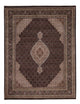 Orientaliska mattor - Tabriz - 259 x 203 cm - mörk beige