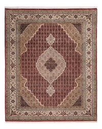 Orientaliska mattor - Tabriz - 255 x 198 cm - mörk beige
