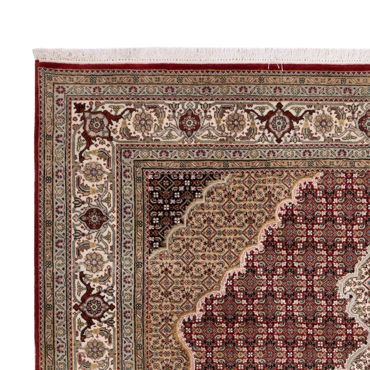 Indo Tabriz Mattan 198x255cm - Oriental Carpet