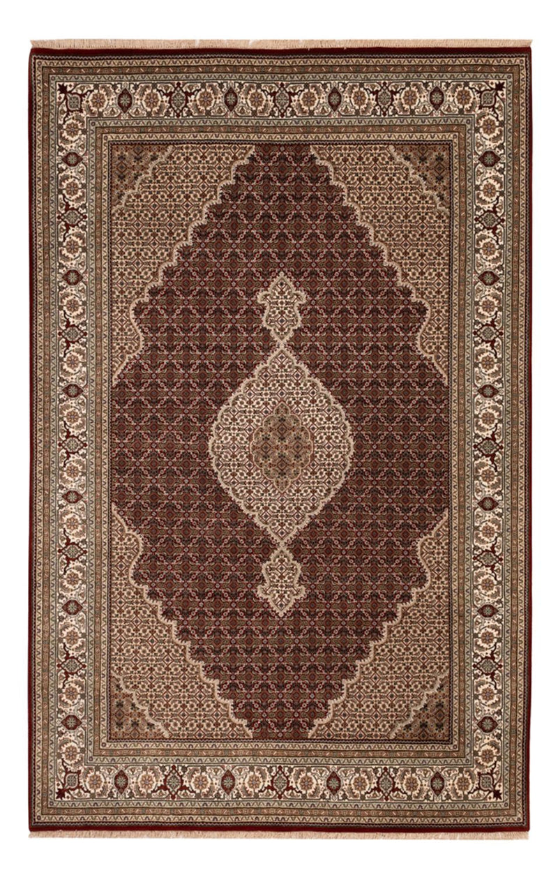 Orientaliska mattor - Tabriz - 300 x 197 cm - mörk beige