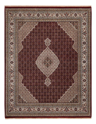Orientaliska mattor - Tabriz - 257 x 202 cm - mörk beige